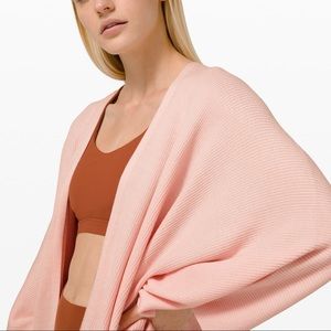 lululemon knit cashlu wrap